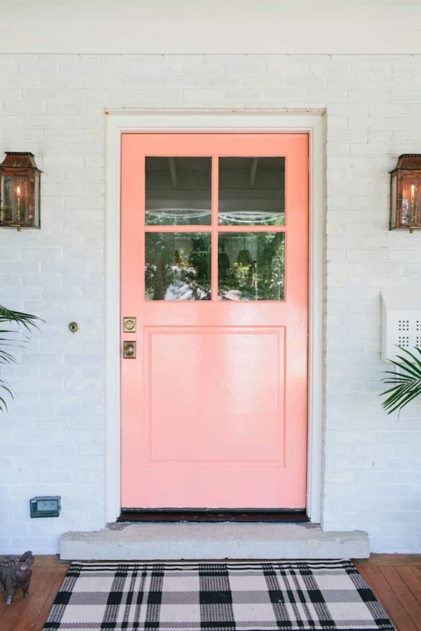 Neon door