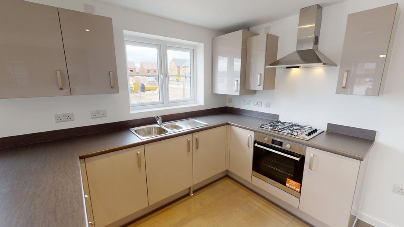 Newly fitted kitchen 