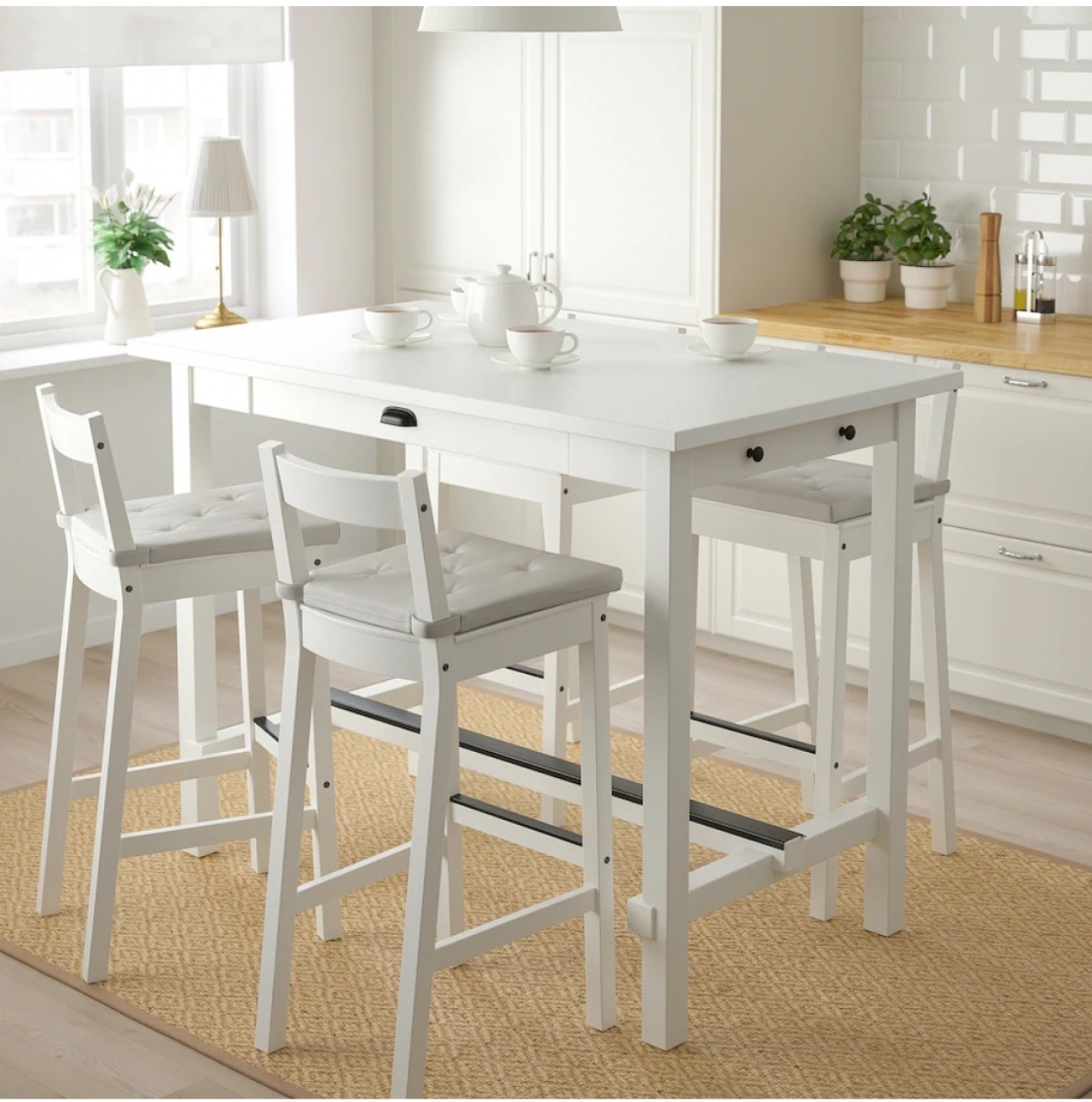 NORDVIKEN Table and chairs