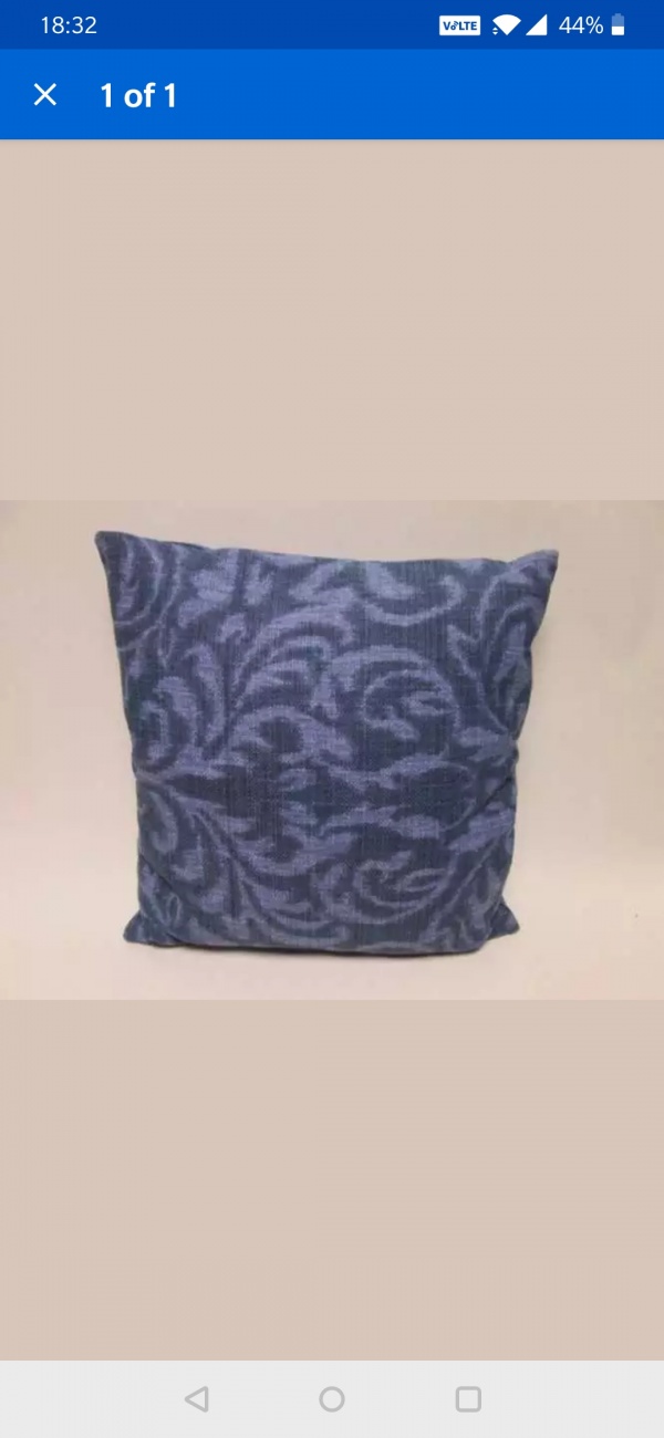 Pillow blue