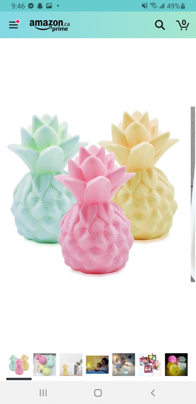 Pineapple lights 