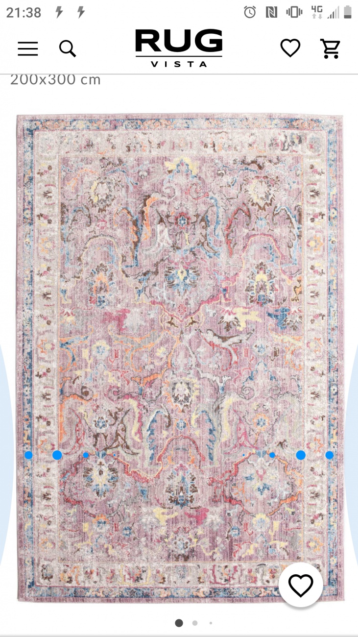 Pink/Green Rug