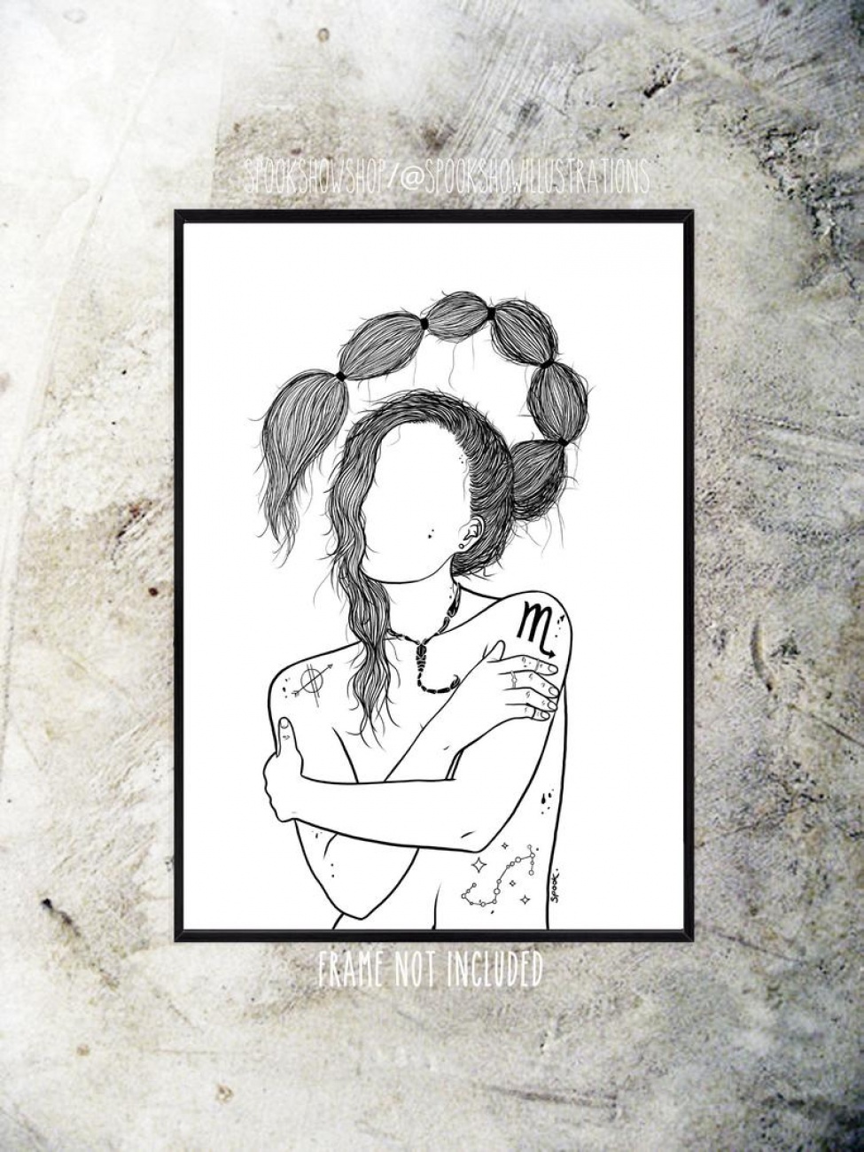 Poster schorpioen, €12 Etsy