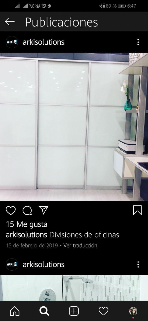Puertas de clóset aluminio