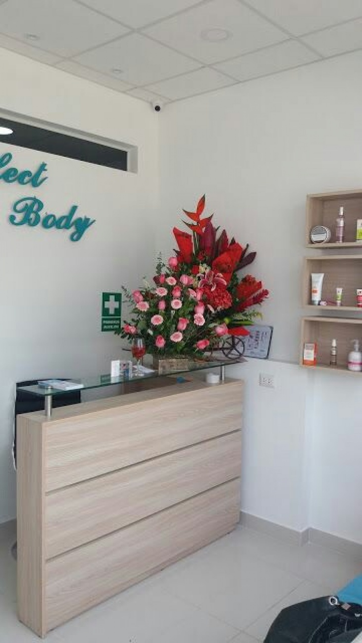 Reception area
