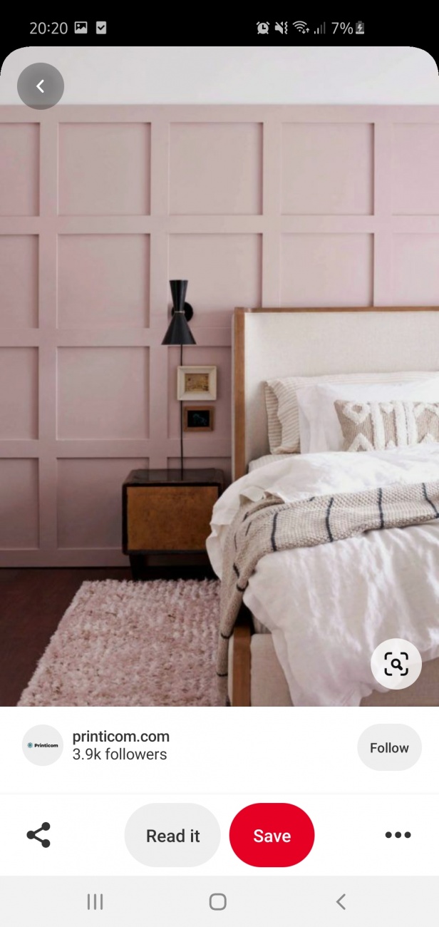 Right wall colour & style 
