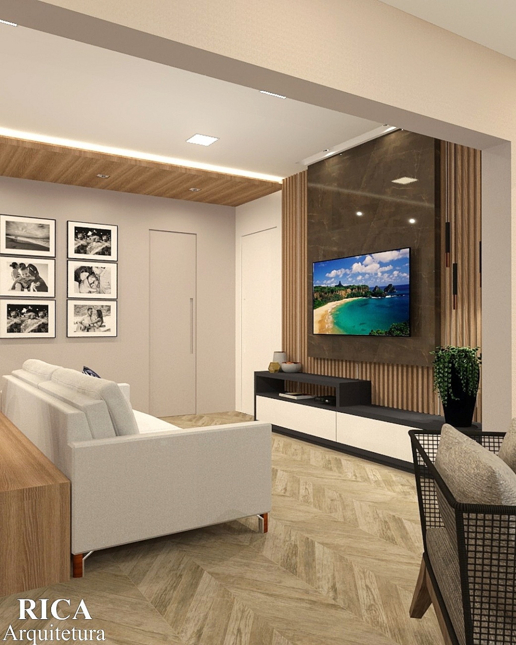 Sala rica arquitetura 