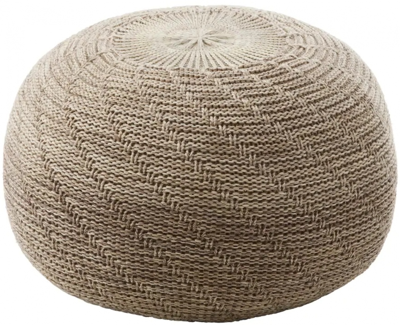 Sandared Pouffe