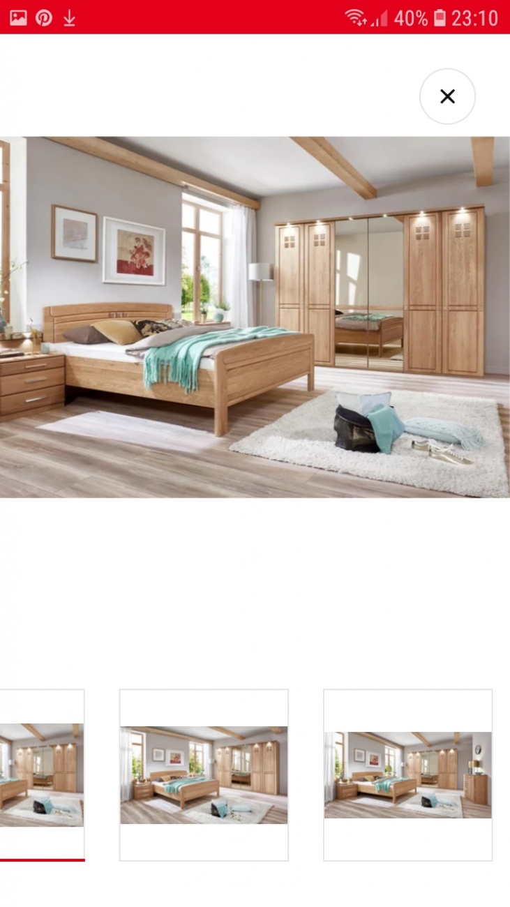Schlafzimmer Massivholz