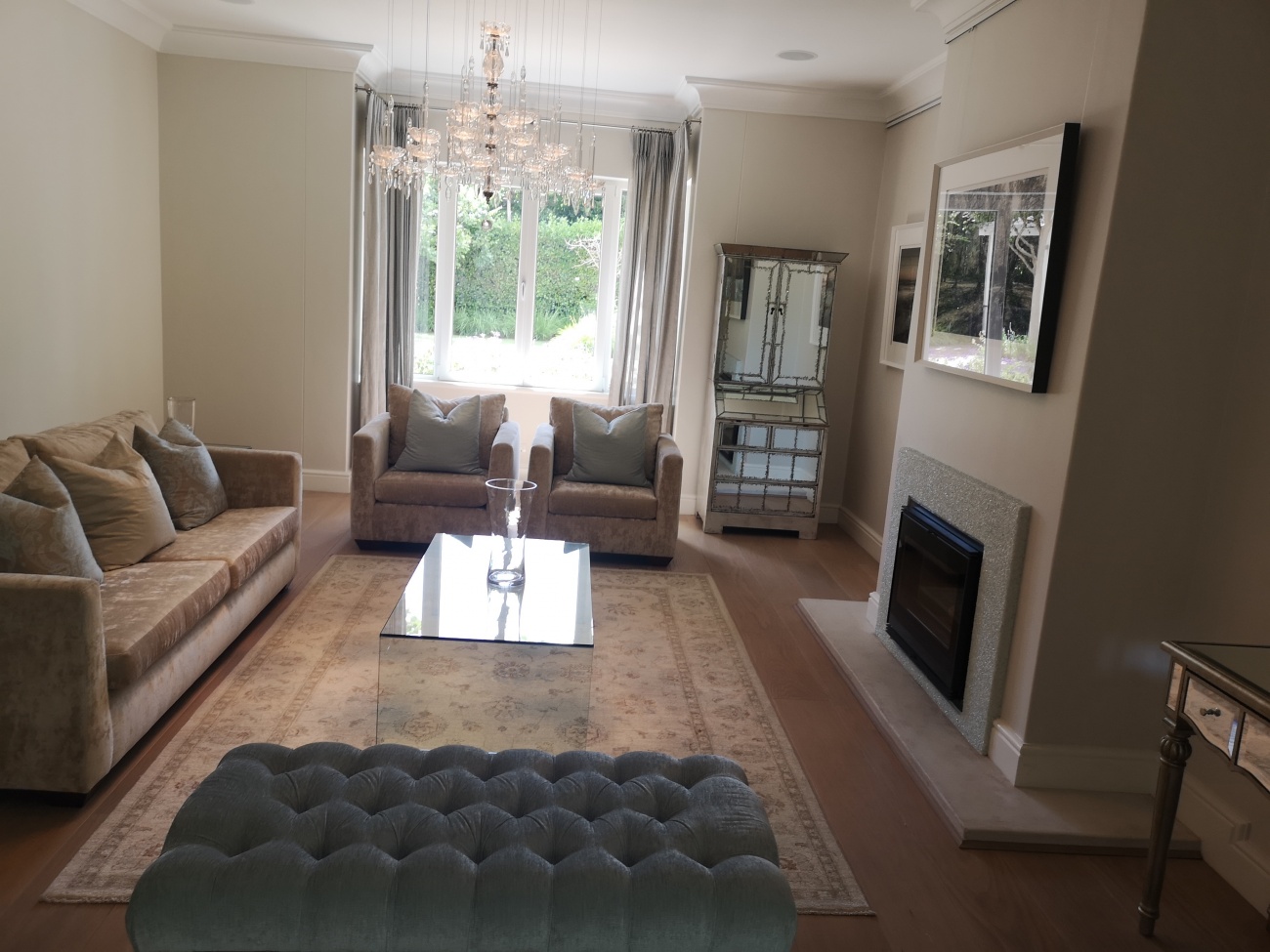 Sparkle tile around fire place is 