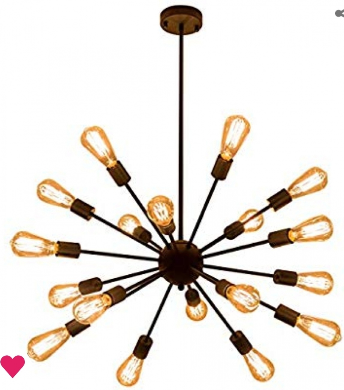 Sputnik 18- Light Chandelier