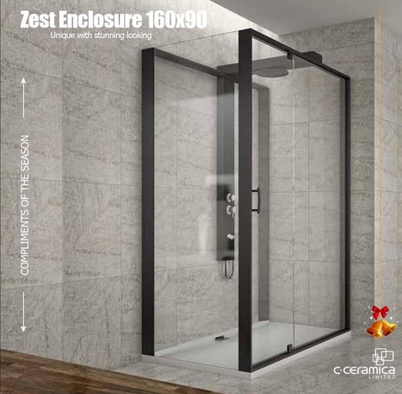 Standing shower