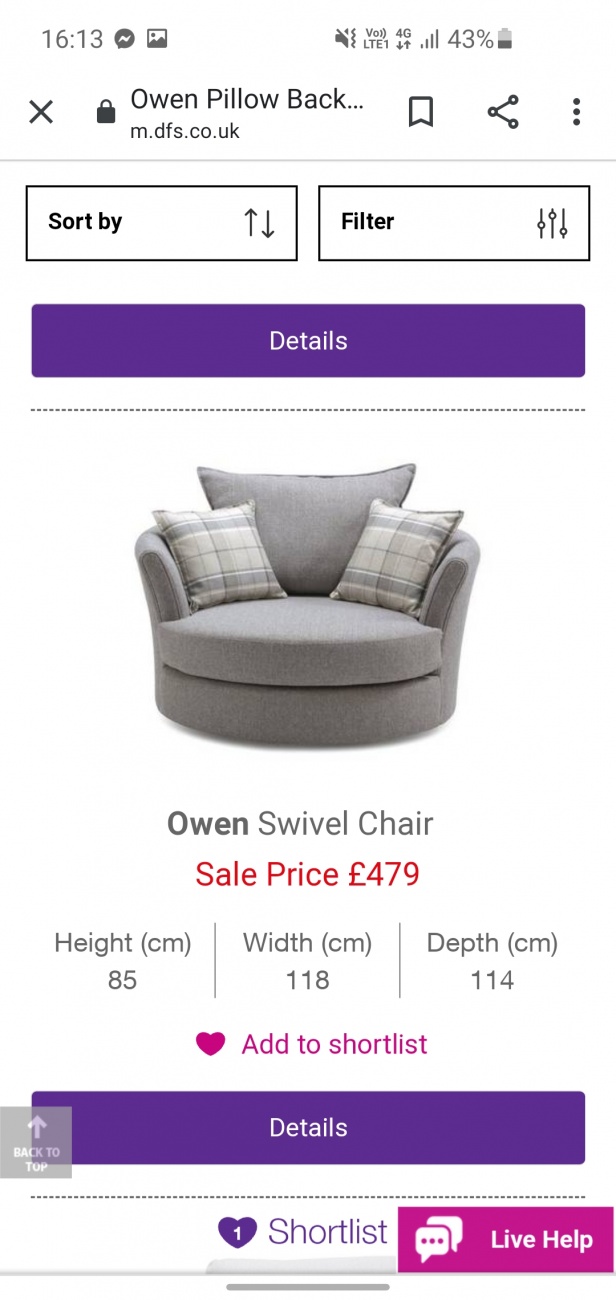 Swivel chair