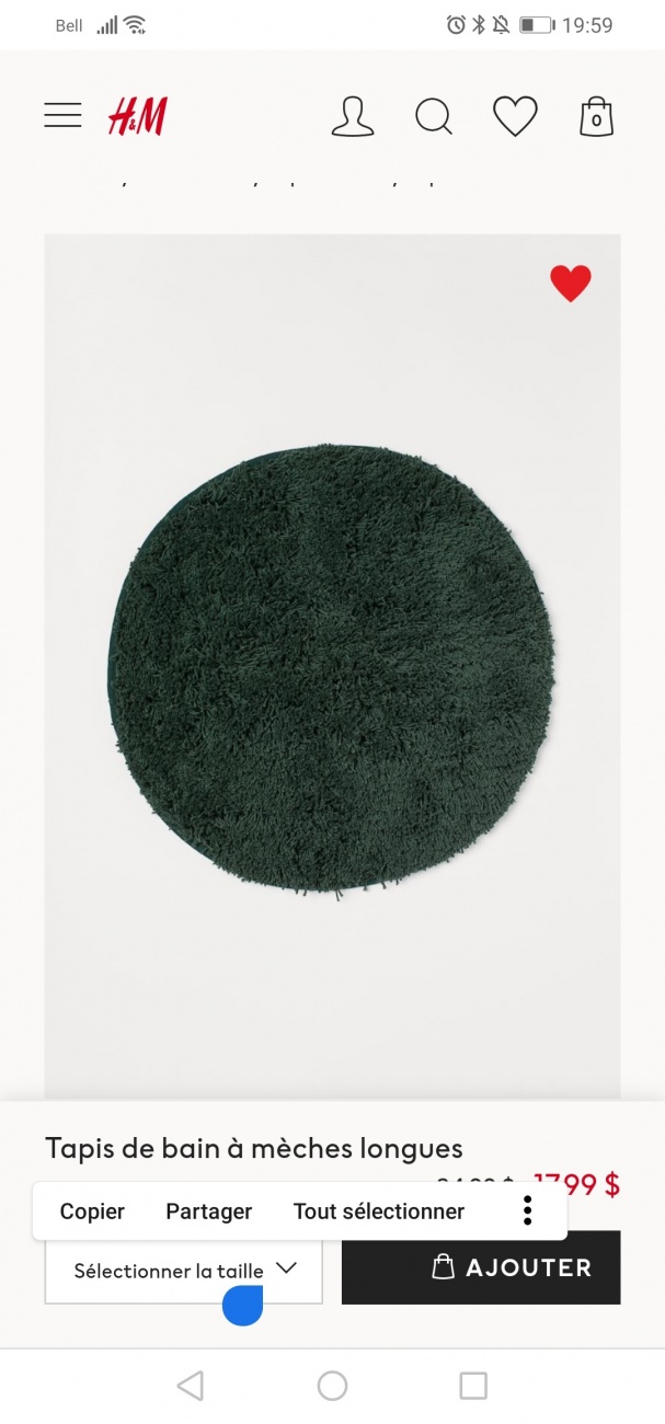 Tapis de bain