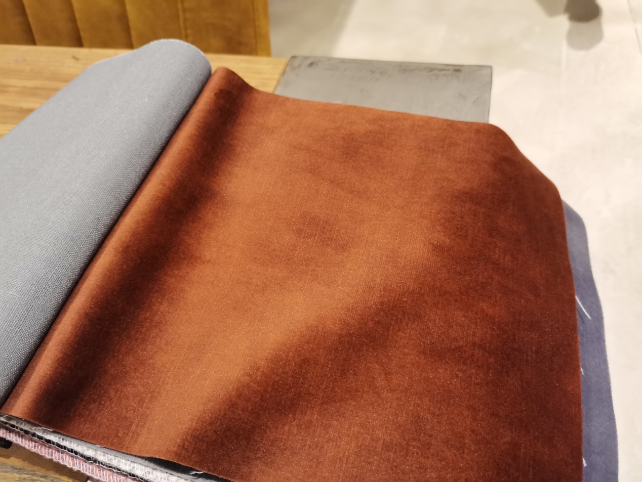 Terra cotta couch