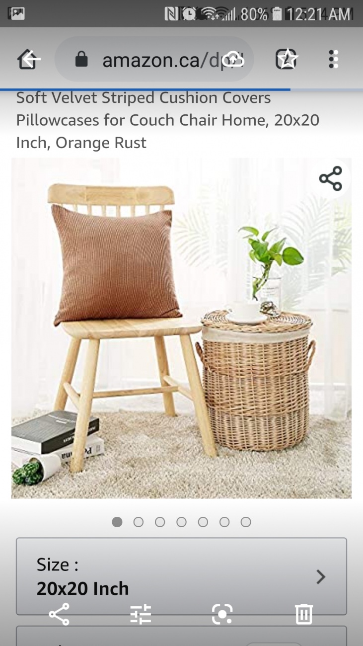 Terracotta pillow