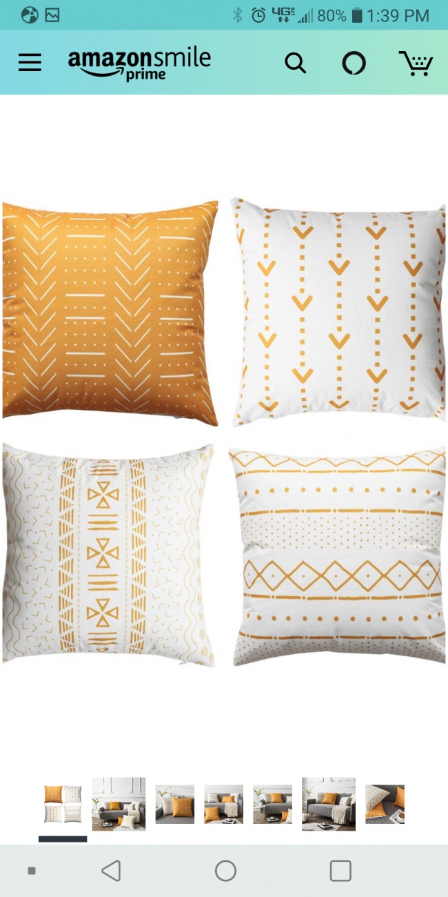 Throw pillows