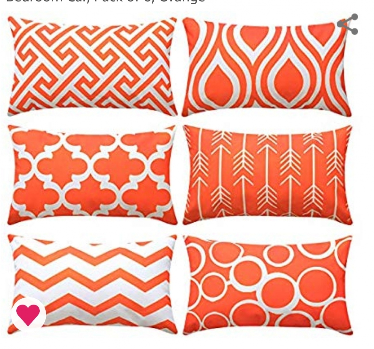 Throw pillows