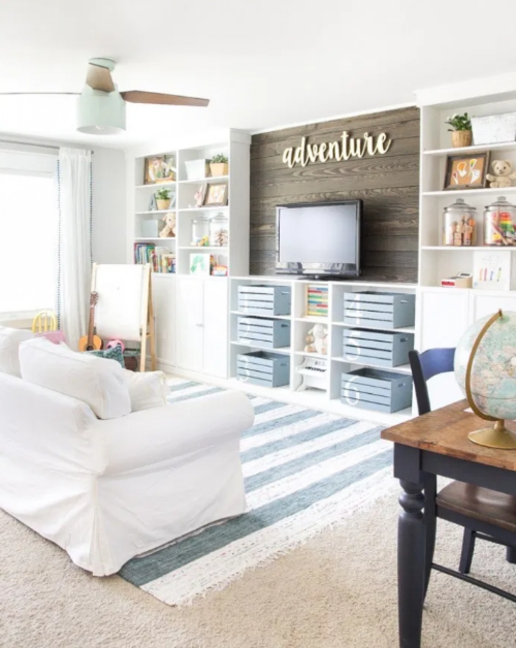 Toy storage /entertainment area