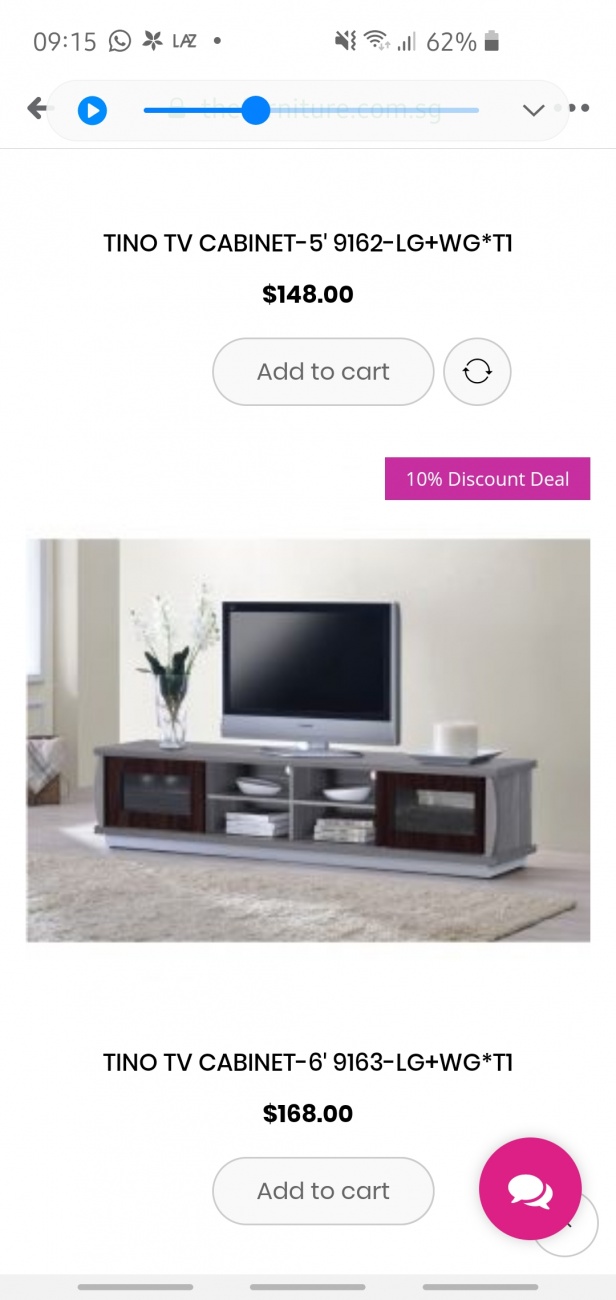 Tv console