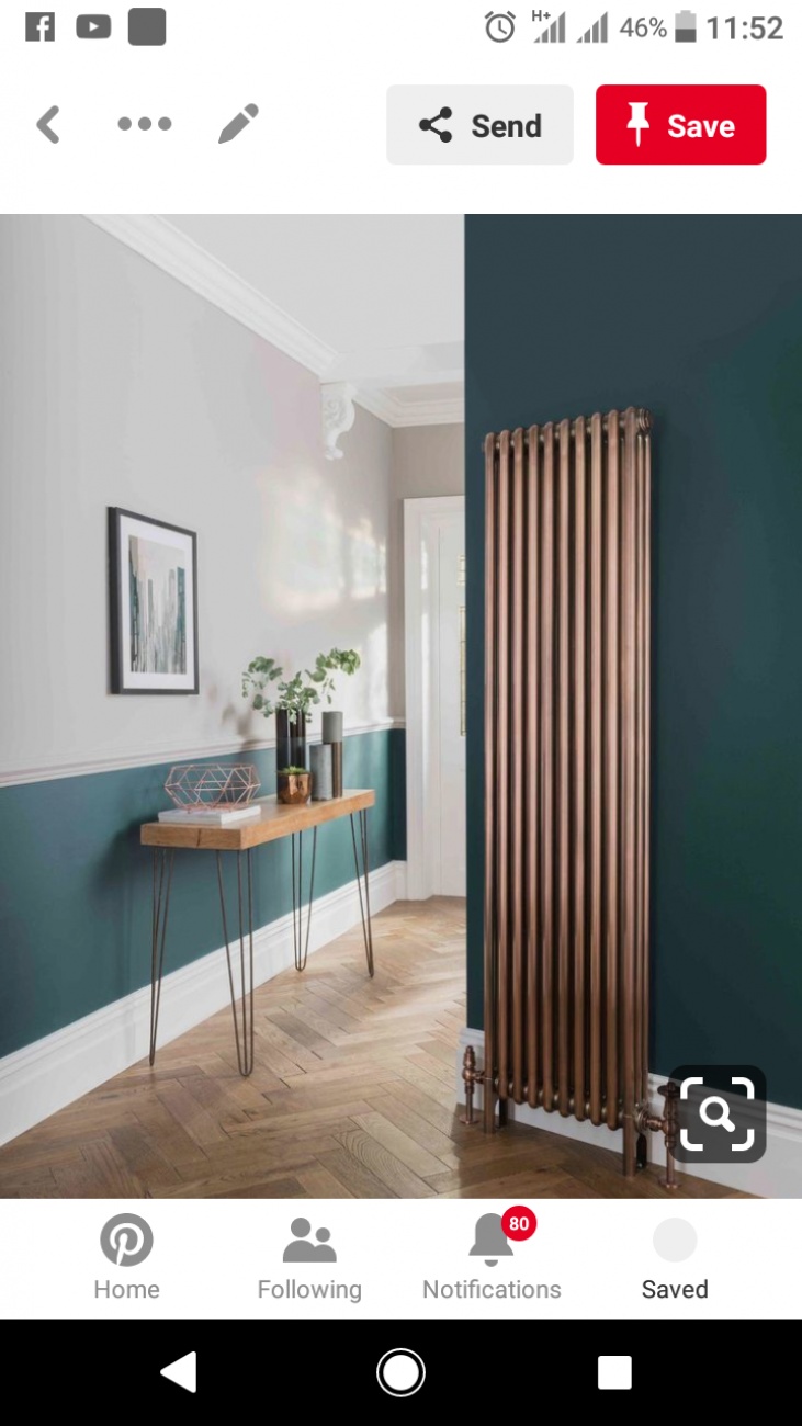 Two tone wall