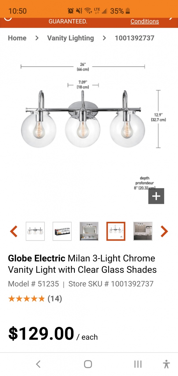 Vanity light