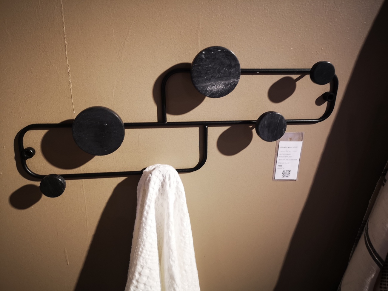 Wall hook bathroom or entrance 