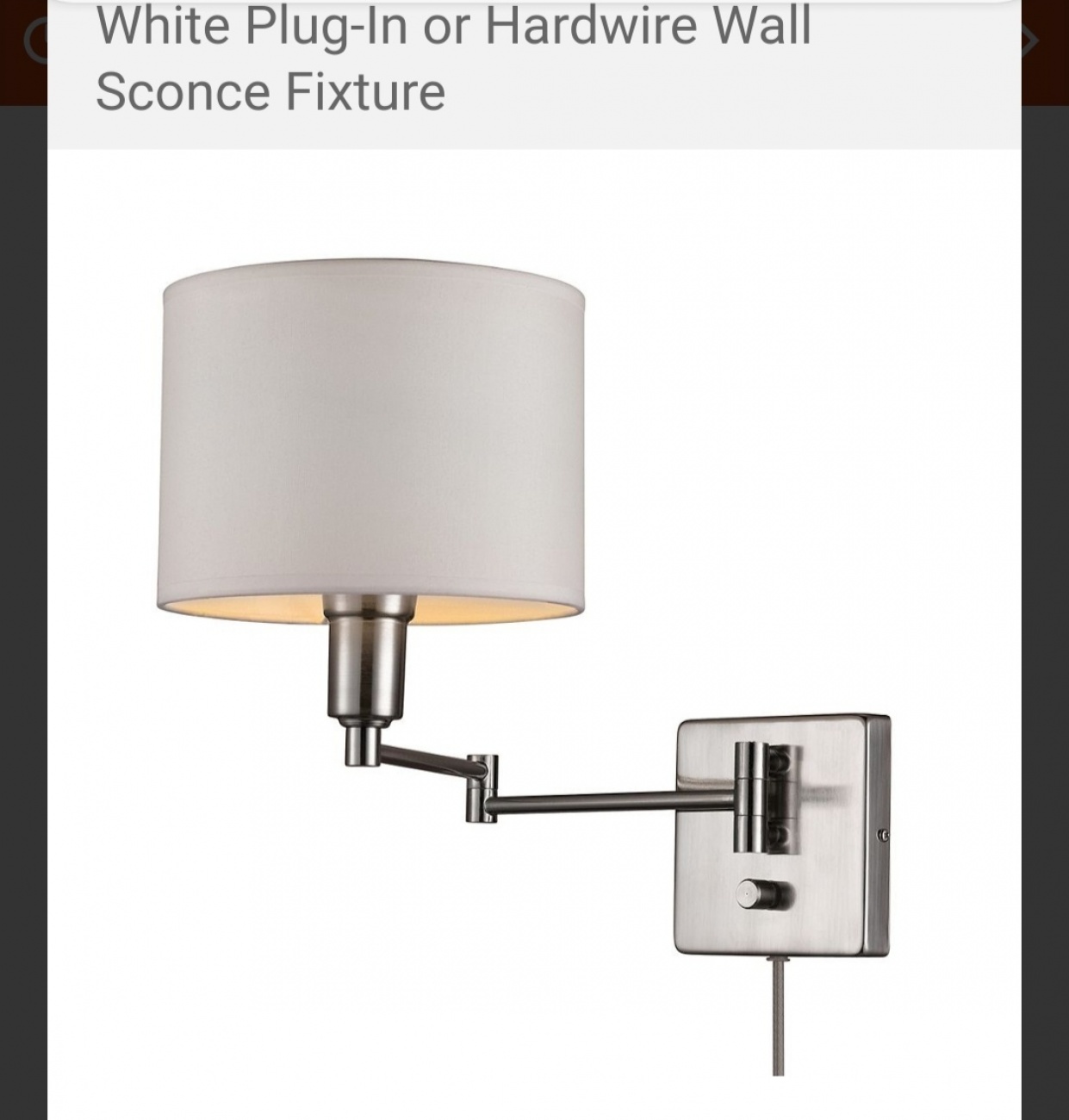 Wall light