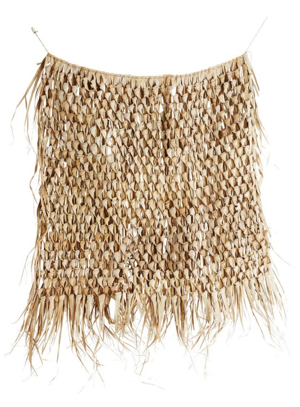 Wandkleed gras gevlochten 