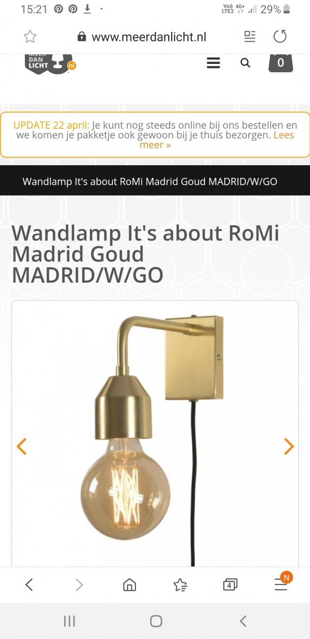 Wandlampje