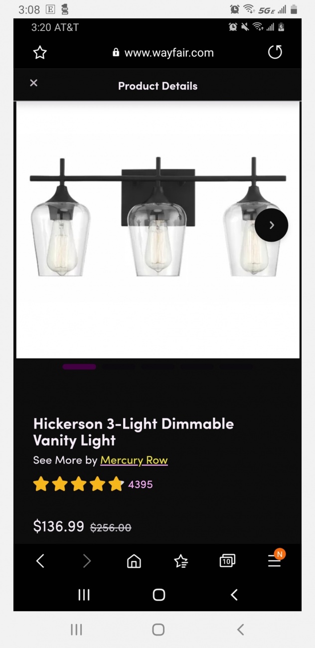 Wayfair light