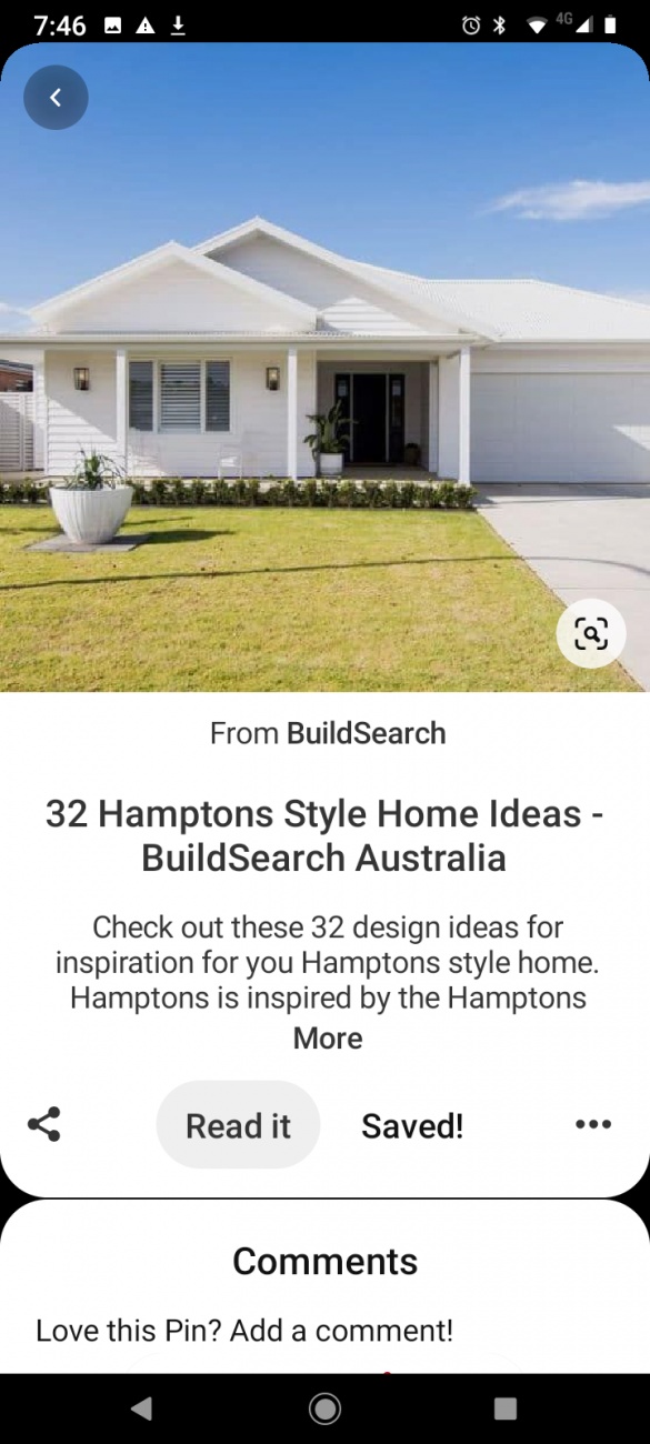 White exterior, feature door