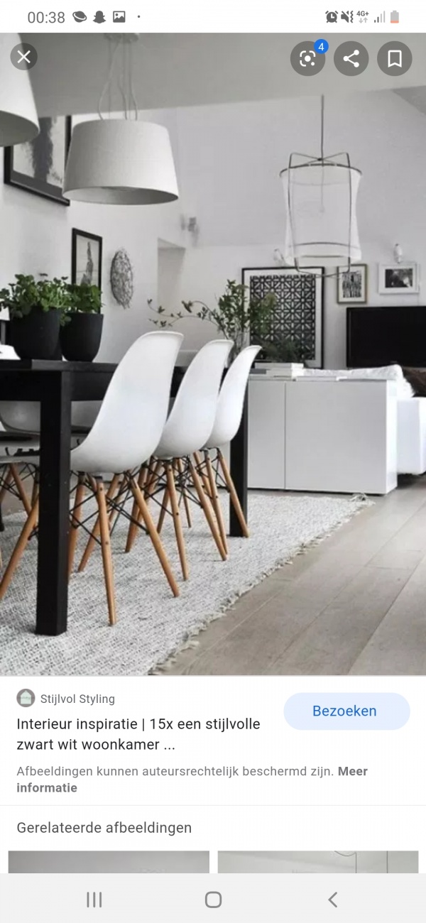 Witte basis industriele interieur 