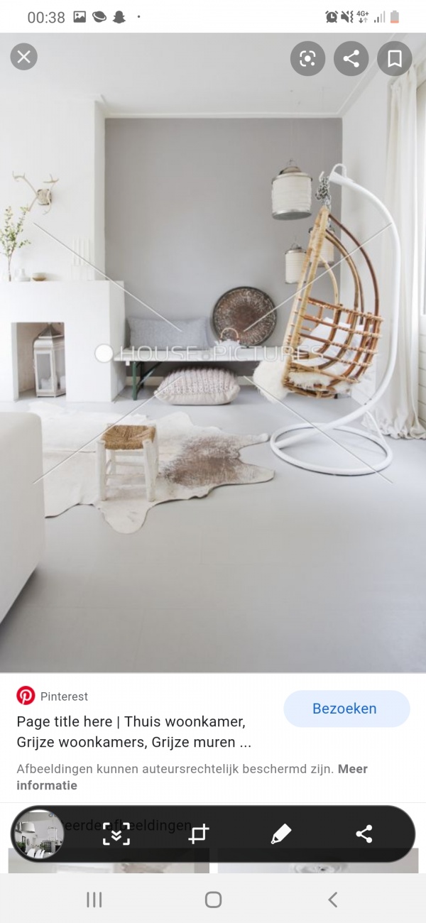 Wit warm interieur 