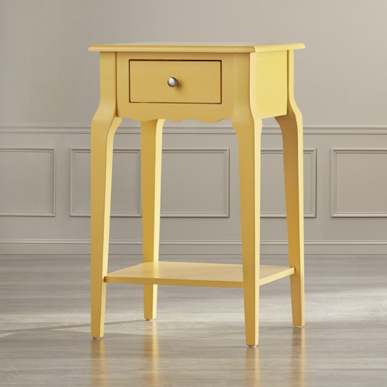 Yellow End Table